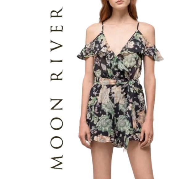 Moon River Pants - Moon River-  Romper